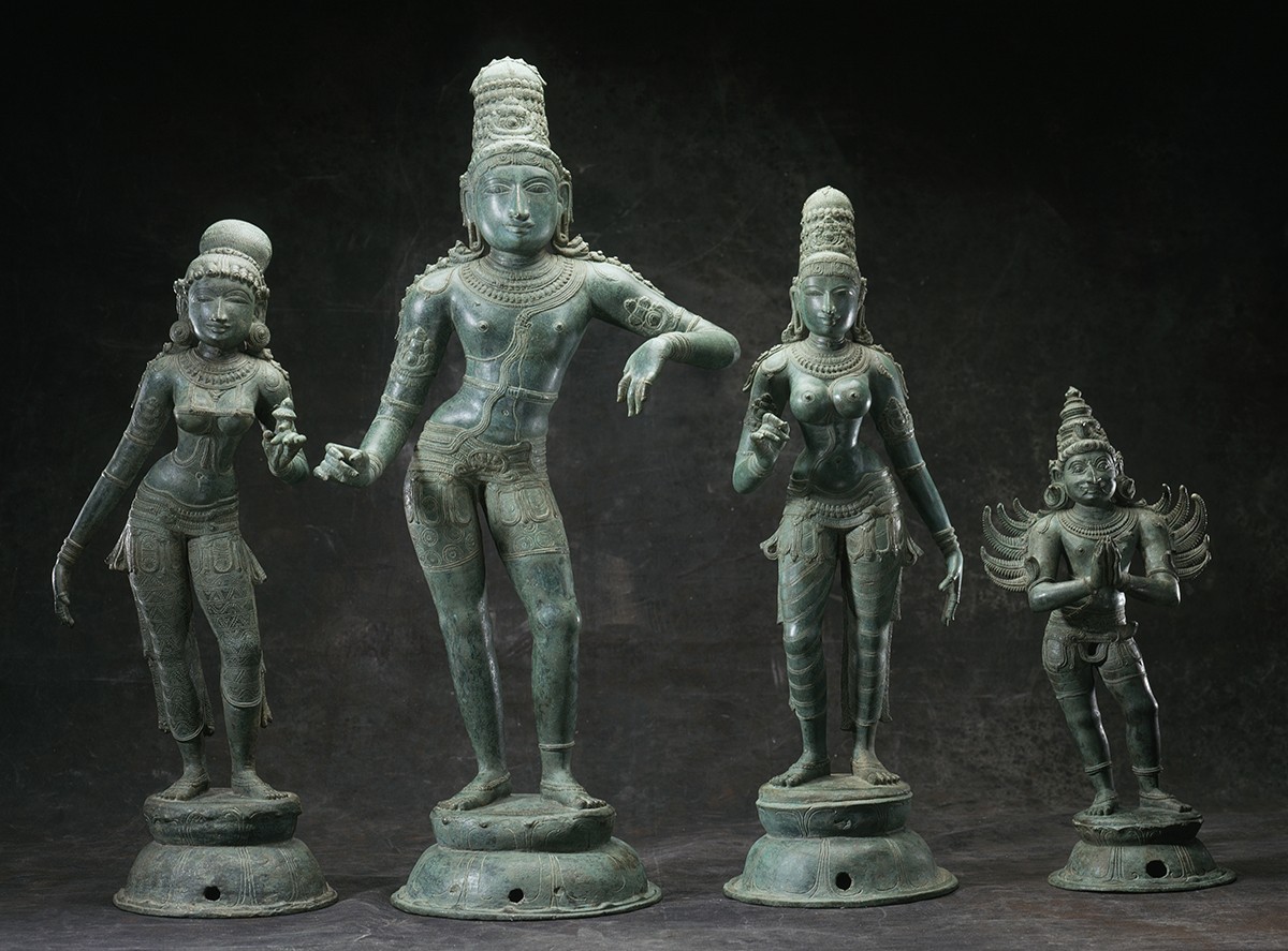 Krishna, Rukmini, Satyabhama, Garuda, avatar di Visnhu-87f3503bc6